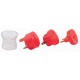 ADAPTATEUR UNIVERSAL - rouge 2