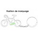 PORTE CLE VELO - marquage