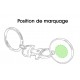 PORTE CLE EUROMARKET - marquage