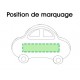 PORTE CLE VOITURE RADER - marquage