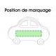 PORTE CLE VOITURE RADER - marquage