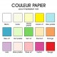 Billetterie - Noir & Blanc - Couleur papier