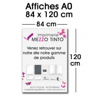 AFFICHE 84 x 120 cm - A0