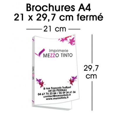 BROCHURES 21 x 29,7 cm - Visuel