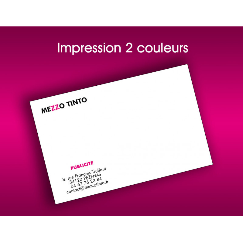 Impression d'enveloppes format C5, avec ou sans fenêtre