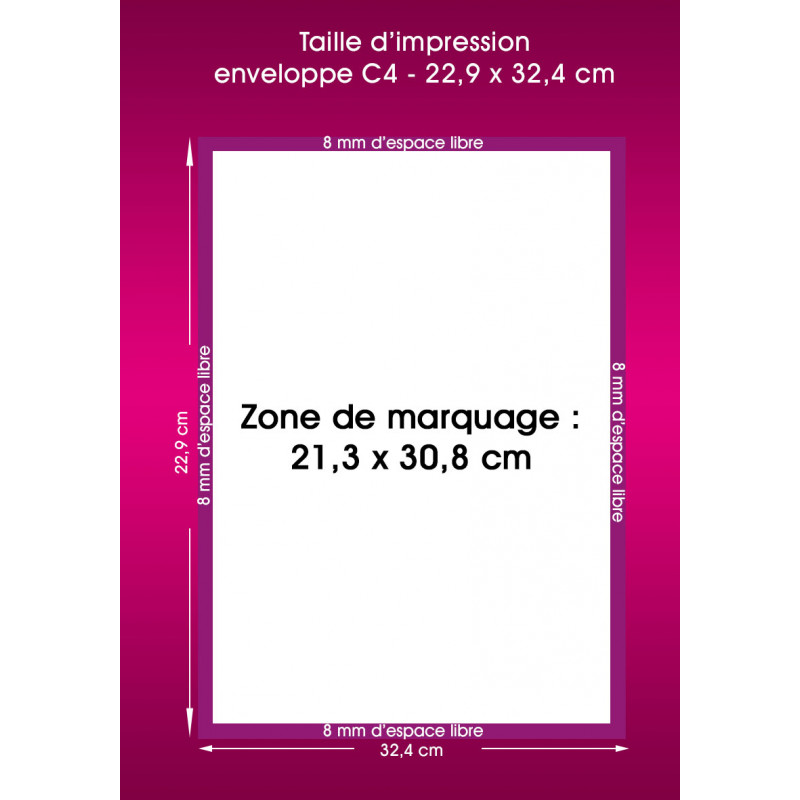 Enveloppe petit format 62×94 impression quadri – Imprimerie ICB