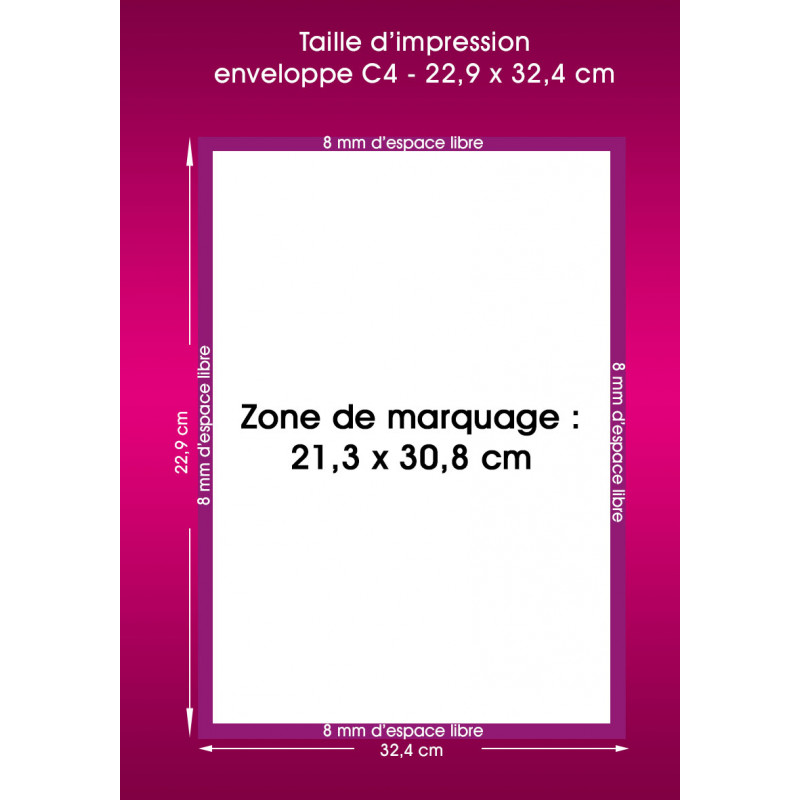 ENVELOPPE PP F C4 F230X330 COULEUR PQ05