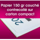 CALENDRIER CONTRECOLLE-CARTON