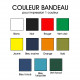 CHAPEAU PAILLE- Couleur Bandeau