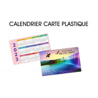 Calendrier Cartes plastiques