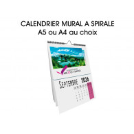 Calendrier Mural à Spirale