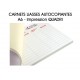 Carnet liasses autocopiantes A6 - Imp. Quadri