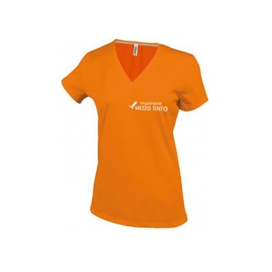 Tee-shirt Femme Col V