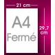 MENU BROCHURES - format A4