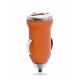 Chargeur de voiture USB HIKAL - Orange